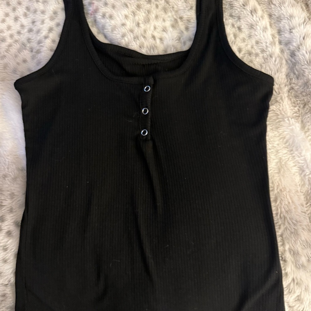 Rue 21 Black Tank-top Sz Small
